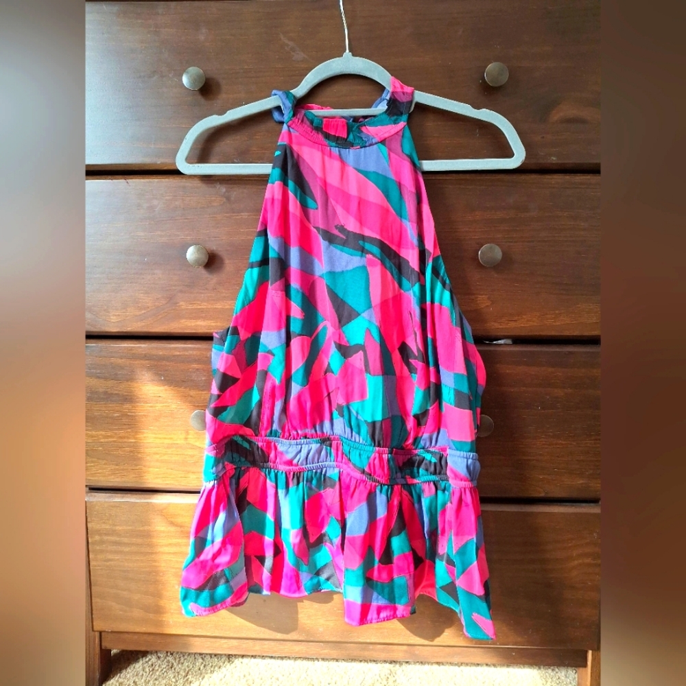Nine West Colorful Halter Top